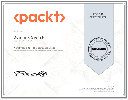 Dominik Sieński - Home